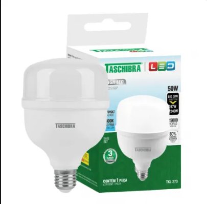 LAMPADA HIGH LED TKL BIVOLT 100W 6500K TA...